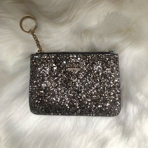 Kate Spade Glitter Bitsy LaurelWay Keychain Wallet